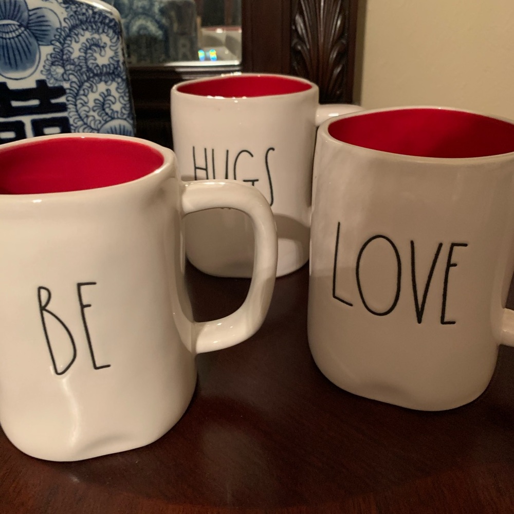 Valentines Rae Dunn Mugs Bundle